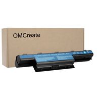 OMCreate Battery 7800mAh Compatible with Acer AS10D31 AS10D51, Acer Aspire 5253 5251 5336 5349 5551 5552 5560 5733 5733Z / Acer TravelMate 5740 5735 5735Z 5740G / Gateway NV55C NV50A NV53A NV59C