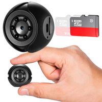 Zippem SQ6 Home Security Mini Camera HD Night Vision Multi-Function Hidden Cameras