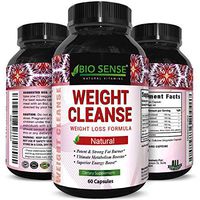 Bio Sense Garcinia Cambogia Extract Fast Acting Weight Loss and Energy Pills for Women and Men Boost Metabolism Green Coffee Bean, Raspberry Ketones Antioxidant Support and Detox Cleanse