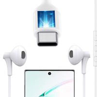 fire-Cable USB Type C Headphones Perfect for Galaxy Note 10 & Google Pixel