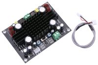 Yeeco Audio Amplifier Board 12V 24V 150W Mono Channel Digital Audio Power Amplifier Board Stereo Audio AMP Board Subwoofer for DIY Sound System Component