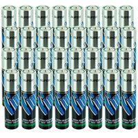 0% Mercury 32PC AAA VINNIC Super Heavy Duty 100% Mercury Free Batteries Replaces LR03, MN2400, E92, 824, K3A, R3, UM4, PC2400