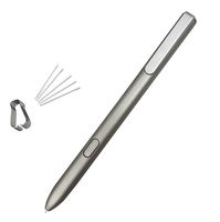 Ubrokeifixit Compatible Touch Stylus S Pen Replacement + Tips/Nibs for Samsung Galaxy Tab S3 9.7" SM-T820 T825 T827/Galaxy Book (Silver)