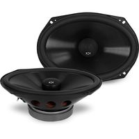 NVX 6 inch x 9 inch True 200 watt RMS 2-Way Coaxial Car Speakers [V-Series] with Silk Dome Tweeters, Set of 2 [VSP69]
