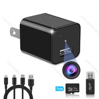 Hidden Camera,Spy Camera,USB Charger Camera, HD 1080p Mini Spy Camera, Surveillance Camera, spy Camera Charger with 32 gb sd Card +3 in 1 Cable