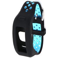 Runtenic for Garmin vivosmart HR, Wireless Replacement Band Strap Garmin vivosmart HR Strap for Garmin vivosmart HR Smartwatch Bracelet Accessories Bands (Black Blue)