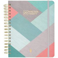 inkWELL Press 2019-2020 Academic Year Weekly & Monthly Planner, Medium, 7" x 9", Classic liveWELL Planner, Multicolor (IP621C-805A)