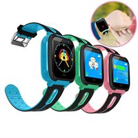 Idomeo Waterproof Smart Wrist Watch Phone Children Tracker SOS Call With C Smart Watches
