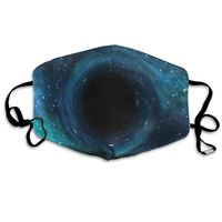 Face Mask Black Hole Cool Cycling Half Face Earloop Mouth Mask for Women