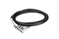 Hosa GTR-205R Straight to Right Angle Guitar Cable, 5 Feet