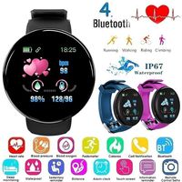 Batteraw Fitness Tracker, Smart Watch IP65 Waterproof Activity Tracker with Incoming Call&SMS displayed Alarm Clock, Heart Rate Monitoring, Sleep Monitoring,Pedometer, Weather Display Smartwatch