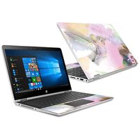 MightySkins Skin Compatible with HP Pavilion x360 15.6" (2018) - Water Color Mocking | Protective, Durable, and Unique Vinyl Decal wrap Cover | Easy to Apply, Remove | Made in The USA