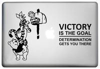 WallDecalsAndArt Winnie The Pooh Friends Character Sticker Art Decor Decal is a Winnie The Pooh Friends Playing Ball. Laptop Sizes 11, 12, 13 and 15 inch. Many Colors-Black