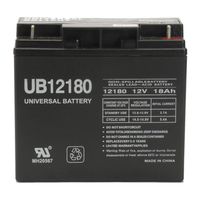Universal Power Group 12v 18AH SLA Battery for Alante Jr Wheelchair MKB ES17