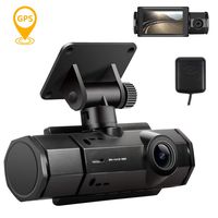 Dash Cam, Dash Camera for Cars 1080P FHD Car Camera Wide Angle, GPS Track Playback, G-Sensor, Loop Recording, Motion Detection, Parking Monitor