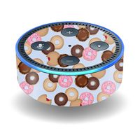 MightySkins Skin Compatible with Amazon Echo Dot (2nd Gen) - Donut Binge | Protective, Durable, and Unique Vinyl Decal wrap Cover | Easy to Apply, Remove, and Change Styles | Made in The USA