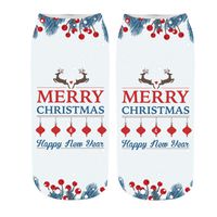 Franterd Women Girl Men 3D Christmas Socks Anti-Slip Floor Carpet Socks Slipper Sock Sports Xmas Socks, Fun Colorful Festive,Multi Style