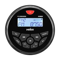 Boat Bluetooth Marine Stereo Radio Boat Radio AM FM Tuner Bluetooth Streaming Music Digital Media on Boats Golf Cart ATV UTV and Spa Hot Tubs