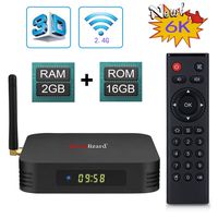 Greatlizard TX6 Android 9.0 TV Box 2GB RAM 16GB ROM Quad Core 1080p 3D 4K 6K USB 3.0 Smart Android TV Box