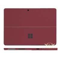 SopiGuard APA Matte Burgundy Velvet Precision Edge-to-Edge Coverage Vinyl Sticker Skin for Microsoft Surface Go