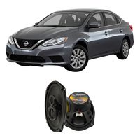 Compatible with Nissan Sentra 2007-2016 Rear Deck Factory Replacement Harmony HA-R69 Speakers New
