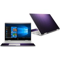 MightySkins Skin Compatible with HP Envy x360 Convertible 15" (2018) - Antique Purple | Protective, Durable, and Unique Vinyl Decal wrap Cover | Easy to Apply, Remove | Made in The USA
