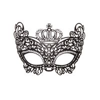 Masquerade Mask for Women Metal Mask Shiny Rhinestone Venetian Party Evening Prom Ball Mask Bar Costumes Accessory (Crown)