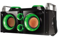 QFX PBX-505200BTGRN Portable Bluetooth Party PA System/Boom Box - Green