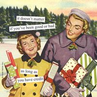 Anne Taintor 40 Paper Holiday Christmas napkins Gift - IT DOESN'T MATTER