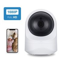 Baby Monitor Camera,BIZGOOD Wireless Wifi Security 1080P Home WiFi Surveillance Indoor IP Camera for Baby/Elder/Pet/Nanny Monitor with Night Vision,Two-Way Audio, 350° Horizontal Pan/90° Vertical Tilt