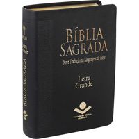 Bíblia Sagrada Letra Grande - Preta - SBB