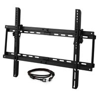 WISFUL TV Wall Mount Bracket Tilt 15 Degree for 40-70 Inch LED LCD OLED and Plasma Flat Screen TVs, up to VESA 600X400mm 88LBS