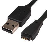 Fitian Replacement USB Charging Charger Cable Cord for Fitbit Force/Fitbit Charge Activity Tracker(Black)