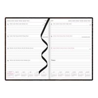 Letts 2019 Croc - Weekly Planner, multilingual, Brown, 8.25 x 5.875 inches (C080866-19)