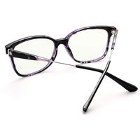 Jnadeoo Blue Light Blocking Glasses for Women, Lightweight TR90 Class Frame Clear Lenses for Eye Protection, Anti Eyestrain, Headache, Help Sleep Better Computer Gaming Glasses(Purple Marble Color)
