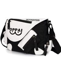 Siawasey One-Punch Man Anime Saitama Cosplay Backpack Messenger Bag Shoulder Bag