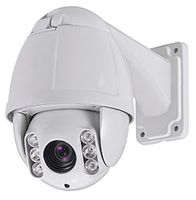 Cop Security 15-CD51WI-10C Weatherproof Dome Camera with 10X Zoom (White)