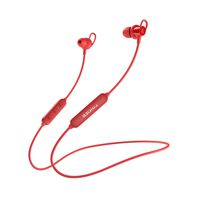 Edifier W200BT SE Sweat and Water Resistant Sports in-Ear Earphones with CVC Noise Suppression and Multi-Point Support - Red