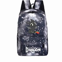 How To Train Your Dragon Lightweight Night Fury Backpack Laptop Bag