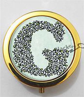 BlackKey Letter G 3-Compartment Decorative Pocket Gift Box Case Organizer for Pill, Color 2 -1362