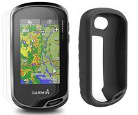 Garmin Oregon 700 Hiking Armor GPS Bundle | with PlayBetter Silicone Case (Black) & Screen Protectors (x3) | Carabiner Clip & USB Cable | GPS/GLONASS Handheld | Built-in Wi-Fi & Bluetooth