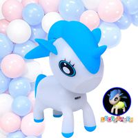 Unicorn Pet Speaker Wireless Bluetooth (USB), Color Change LED Musical Light Player,Animal Audio Lamp,Cute Unicorn Birthday Babyshower Gift for Girl Boy