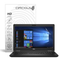 Celicious Vivid Invisible Glossy HD Screen Protector Film Compatible with Dell Latitude 15 5580 (Non-Touch) [Pack of 2]