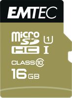 Emtec Microsdhc 16GB Class10 Gold +