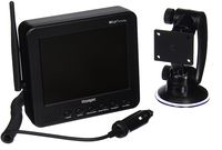 Voyager WVOM541AP 5.6" Digital Wireless LCD Monitor/Receiver, WiSight Technology, supports up to 4 WCVMS130AP Cameras, Auto-Pairing Feature allows Monitor to be Paired to Camera with Touch of a Button