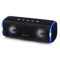 DBSOARS Beat9 Bluetooth Speakers, 20W Portable Stereo Speaker with Loud Sound,Rich Bass, Cool Flashing LED&Tapping Function, 25H Playtime, IPX7 Waterproof, Perfect for Hiking, Camp, Party, Home,ect ...