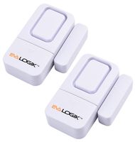 Door Window Alarm Home Security Wireless Magnetic Sensor Burglar Anti-Theft, 120DB Alarm, Ideal for Home, Garage Door, Apartment, RV and Travel (2 Pack)