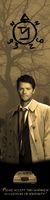 Castiel Supernatural Bookograph Metal Bookmark