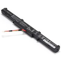 IMK X550E Battery [15V 2950mAh] for Asus X450 X450e X450j X450jf A450j A450jf A450e X550e X550z X550za X751m X750j X750ja F751la F751ma F751mj ASUS X751LAV ASUS X751LB ASUS X751LD, X550E/Black