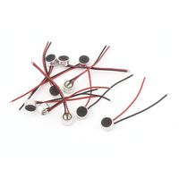 10pcs 6mm x 3.5mm Mini Electret Microphone Condenser Pickup w Lead